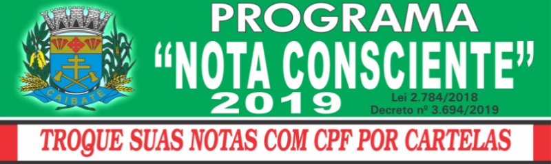 REALIZADO 11° SORTEIO DO PROGRAMA “NOTA CONSCIENTE”